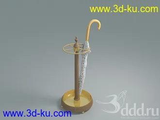 室内物品模型合集,钟表,鱼缸,手袋,鸟笼,鞋子,贝壳,望远镜,水桶等模型的图片