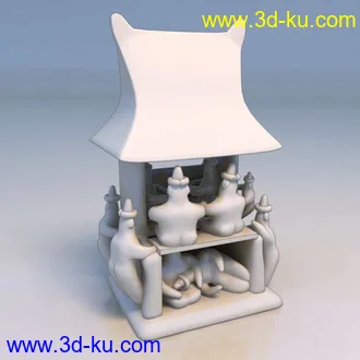 雕像模型,雕塑品,雕刻品模型合集的图片