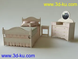 床模型,木床模型合集的图片