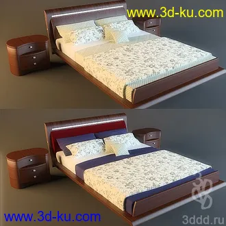 床模型,木床模型合集的图片9