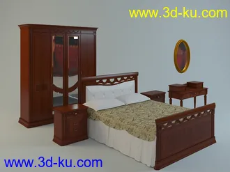 床模型,木床模型合集的图片29