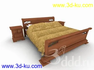 床模型,木床模型合集的图片