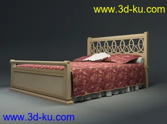 床模型,木床模型合集的图片