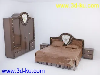 床模型,木床模型合集的图片