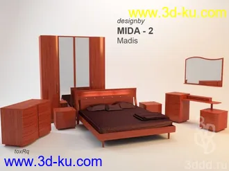 床模型,木床模型合集的图片