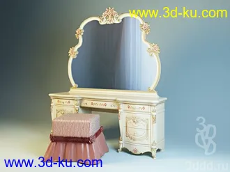 储物柜,梳妆柜模型合集的图片1