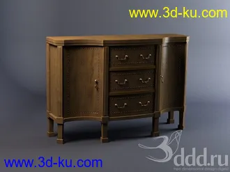 储物柜,梳妆柜模型合集的图片6