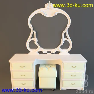 储物柜,梳妆柜模型合集的图片7