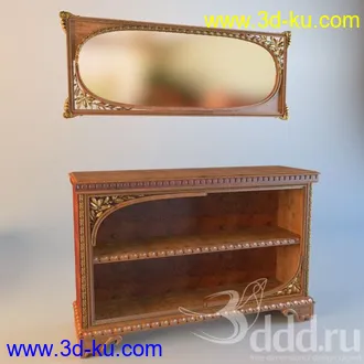 储物柜,梳妆柜模型合集的图片9