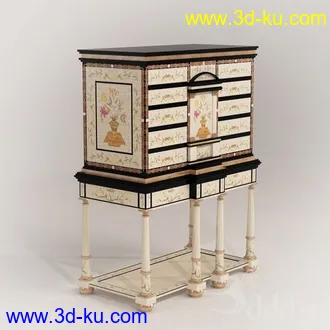 储物柜,梳妆柜模型合集的图片11