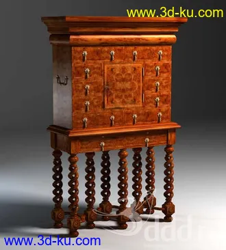 储物柜,梳妆柜模型合集的图片13