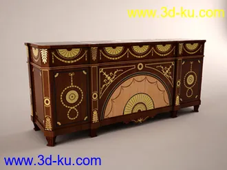 储物柜,梳妆柜模型合集的图片28