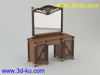 储物柜,梳妆柜模型合集的图片35