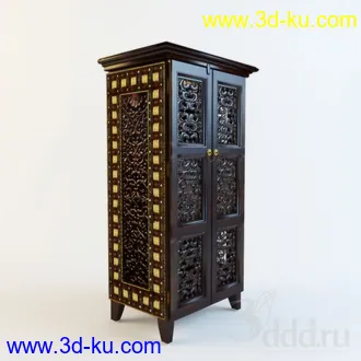 储物柜,梳妆柜模型合集的图片