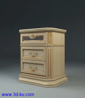 储物柜,梳妆柜模型合集的图片
