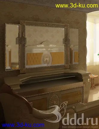 储物柜,梳妆柜模型合集的图片