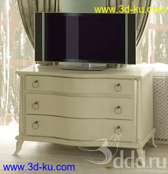 储物柜,梳妆柜模型合集的图片70