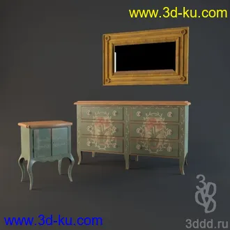 储物柜,梳妆柜模型合集的图片74