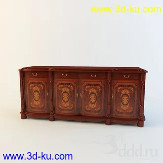 储物柜,梳妆柜模型合集的图片75