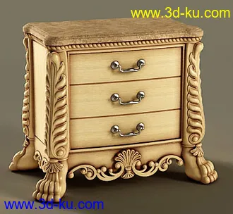 储物柜,梳妆柜模型合集的图片76