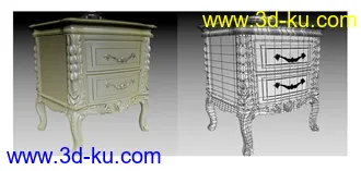 储物柜,梳妆柜模型合集的图片82