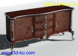 储物柜,梳妆柜模型合集的图片97