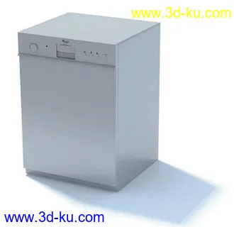 单门电冰箱,洗衣机,煮蛋器,蒸蛋器,搅拌机,模型合集的图片