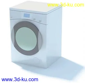 单门电冰箱,洗衣机,煮蛋器,蒸蛋器,搅拌机,模型合集的图片