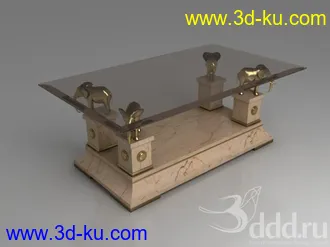 桌子模型合集,饭桌,办公桌,茶几等模型的图片58