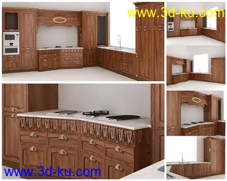 厨柜模型合集的图片4