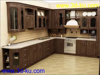 厨柜模型合集的图片