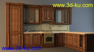 厨柜模型合集的图片