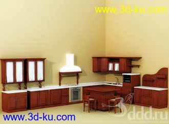 厨柜模型合集的图片