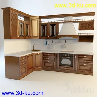 厨柜模型合集的图片
