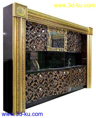 厨柜模型合集的图片