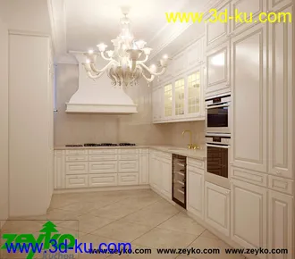 厨柜模型合集的图片44