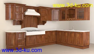厨柜模型合集的图片45