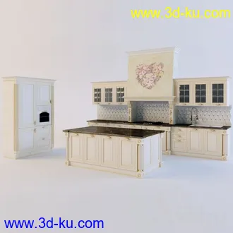 厨柜模型合集的图片51
