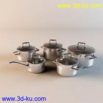 餐具厨具模型合集,24个的图片