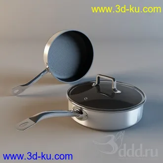 餐具厨具模型合集,24个的图片