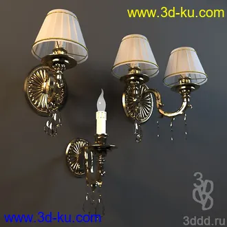 墙壁灯模型72个的图片