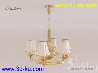 吊灯模型,水晶吊灯模型,共303个的图片13