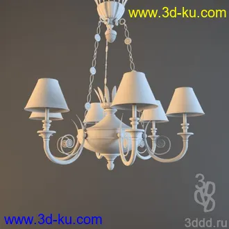 吊灯模型,水晶吊灯模型,共303个的图片