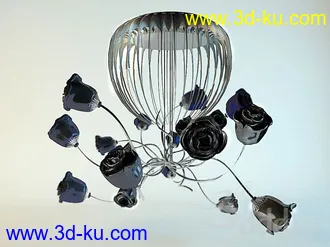 吊灯模型,水晶吊灯模型,共303个的图片