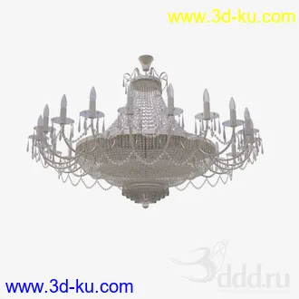 吊灯模型,水晶吊灯模型,共303个的图片