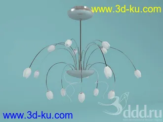 吊灯模型,水晶吊灯模型,共303个的图片