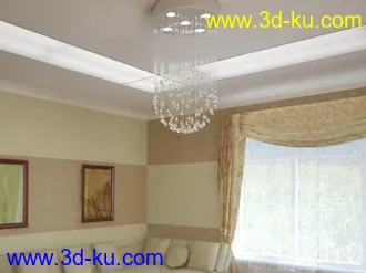 吊灯模型,水晶吊灯模型,共303个的图片