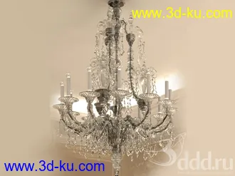 吊灯模型,水晶吊灯模型,共303个的图片