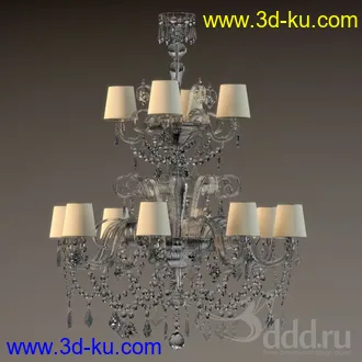吊灯模型,水晶吊灯模型,共303个的图片