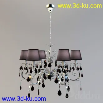 吊灯模型,水晶吊灯模型,共303个的图片